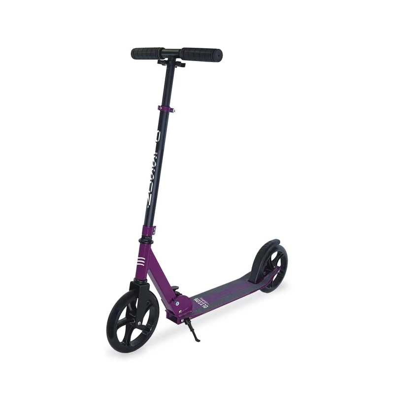 Olsson and Brothers Scooter HOPP – 360º Swivel Handlebar with Adjustable Height (77-98CM), 50% Aluminium and Steel Folding Chassis, 200MM PU Wheels, ABEC 9 Bearings, Rear Foot Brake, Approved