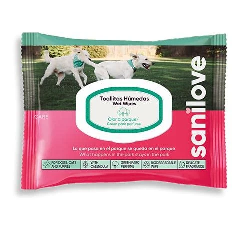Sanilove Wipes Nature 12X40U 1 Unit 500 gr