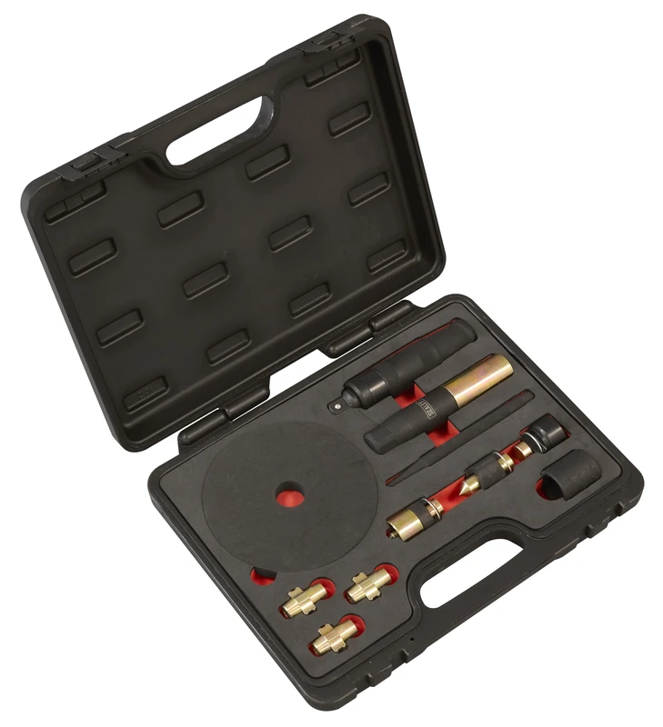 Sealey Master Locking Wheel Nut Removal Set, 11pc Set, Includes Shroud and Cutters - SX299