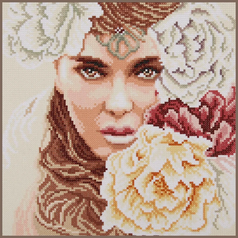 LanArte Diamond Art KIT, Enchanting Eyes, One Size