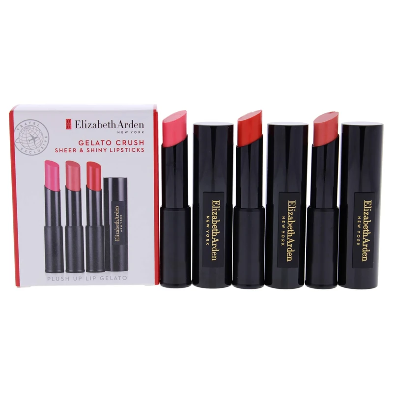 Gelato Crush Sheer and Shiny Trio by Elizabeth Arden for Women 3 x 0.11 oz Lipstick - Image 1