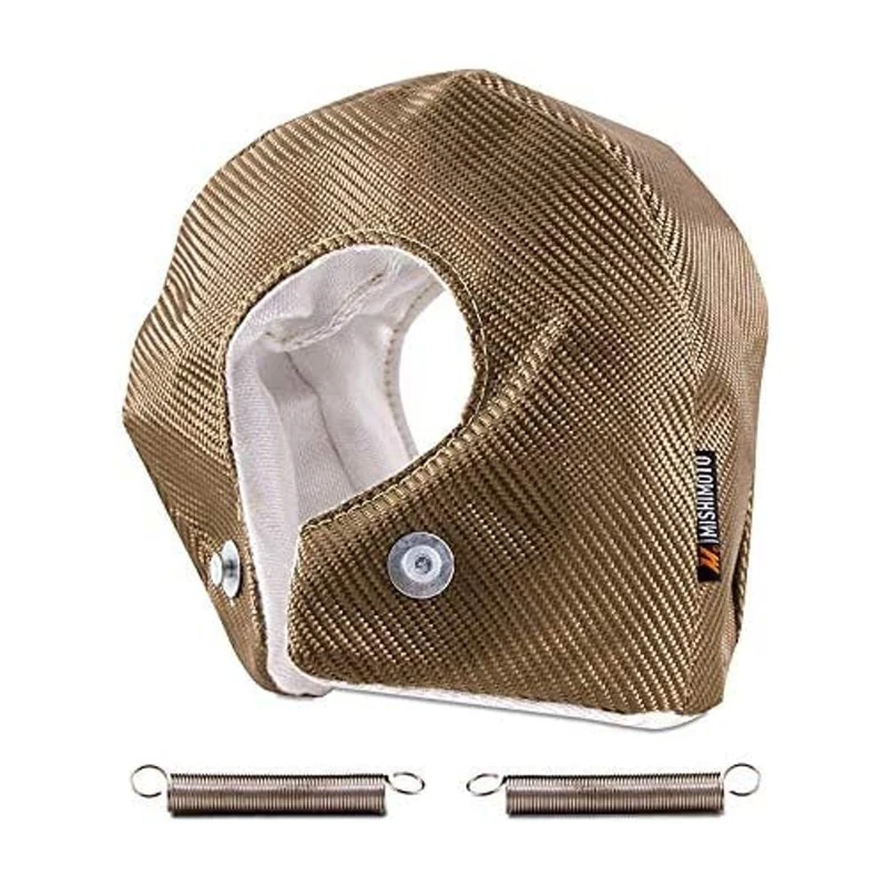 Mishimoto MMHP-TB-T4 Titanium Turbo Blanket, T4 - Image 1