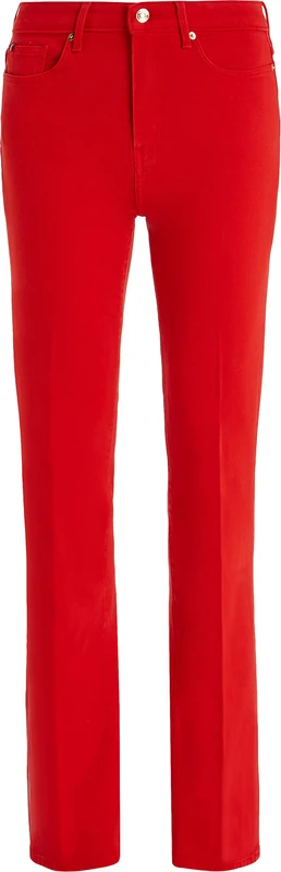 Tommy Hilfiger Women Bootcut RW Clr Jeans Stretch, Red (Fireworks), 29W / 30L - Image 1