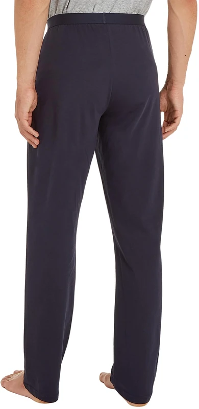 Tommy Hilfiger Men’s Cotton Jersey Jogging Bottoms, Blue (Desert Sky), XL