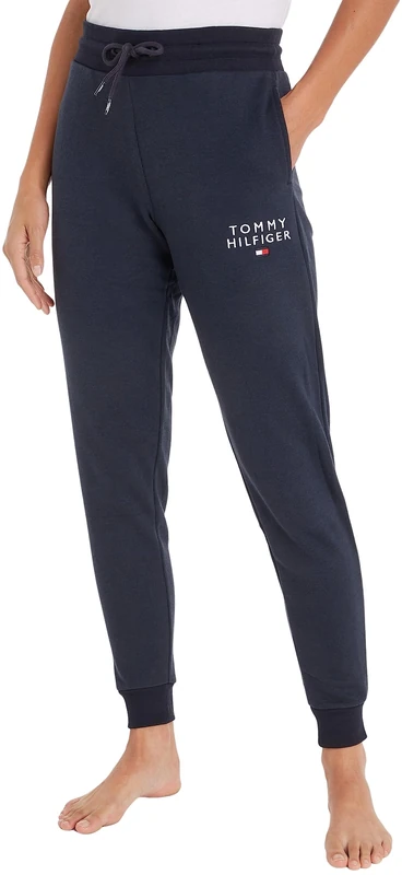 Tommy Hilfiger Women’s Long Jogging Bottoms, Blue (Desert Sky), XL