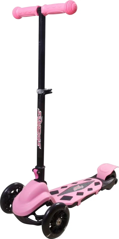 Ningbo Huisheng Sp/outdoor Goods Compyny New Sports 3-Wheel Scooter Pink Foldable 110 mm
