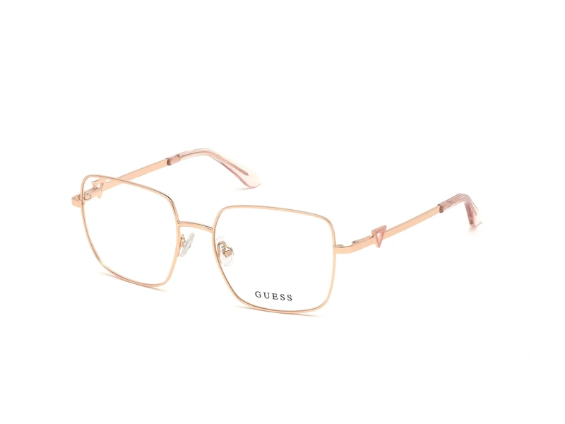 GUESS Women's 0 Sunglasses, shiny rose gold, 53