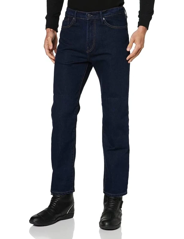 Oxford Products Men's Original Approved Motorcycle Jeans, Rinse, UK 32 Short. Armourlite Denim. - Image 1