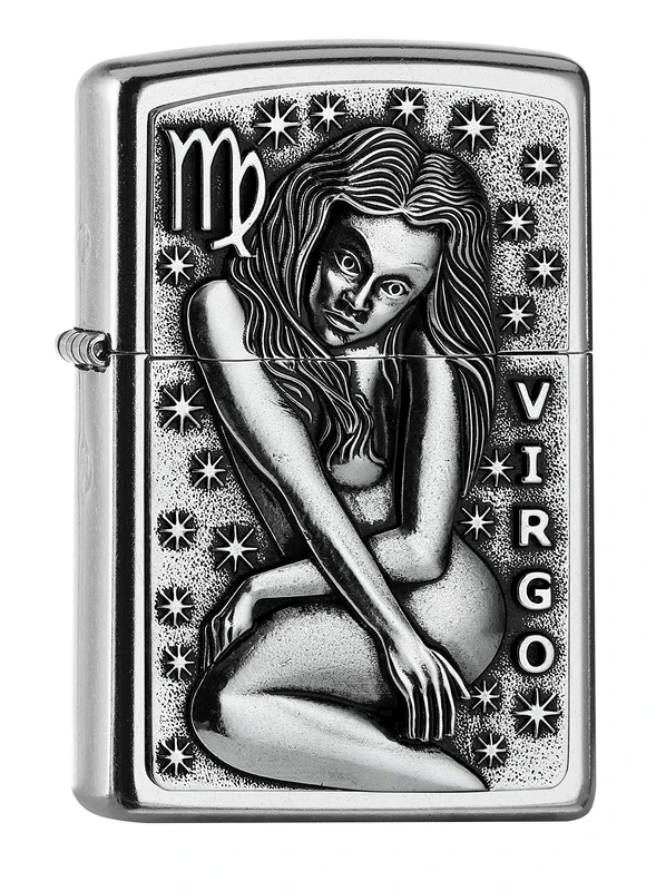 Zippo PL 207 VIRGO Animal Collar. V19 Brass Lighter 5.83.81.2 - Image 1