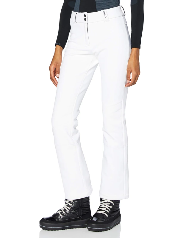 CMP - Woman Long Pant With Inner Gaiter, White, M