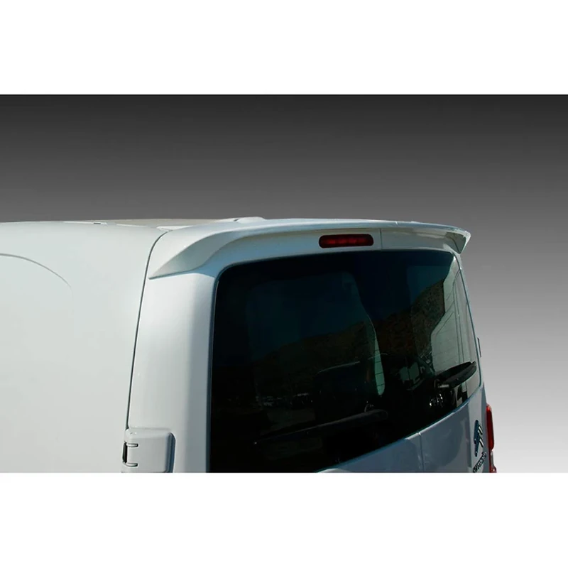AUTO-STYLE Roof spoiler compatible with Citroën Jumpy/Dispatch/Spacetourer & Peugeot Expert III/Traveller & Opel Vivaro C & Toyota Proace 2016- (with 2 rear doors) (PU)