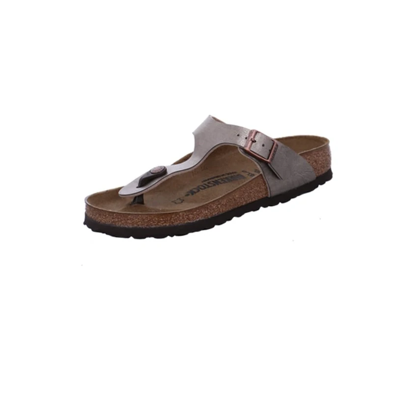 Birkenstock 1016144 Gizeh graceful taupe, Birko Flor Women Taupe UK 2.5