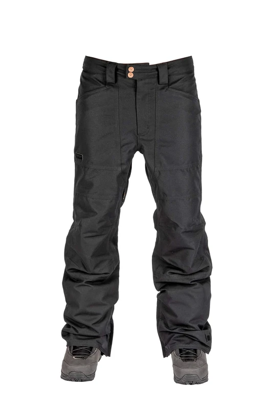 L1 Americana ́20 Men's Functional Snowboard Trousers in Regular Fit Workwear Style, mens, Trouser, 1201-873667, Black, M