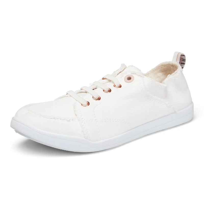 Vionic Venice Pismo Women's Casual Trainers Supportive Walking Shoes That Includes Three-Zone Comfort for Heel Pain and Plantar Fasciitis with Orthotic Insole Arch Support Medium Fit Cream UK 5 - Image 1