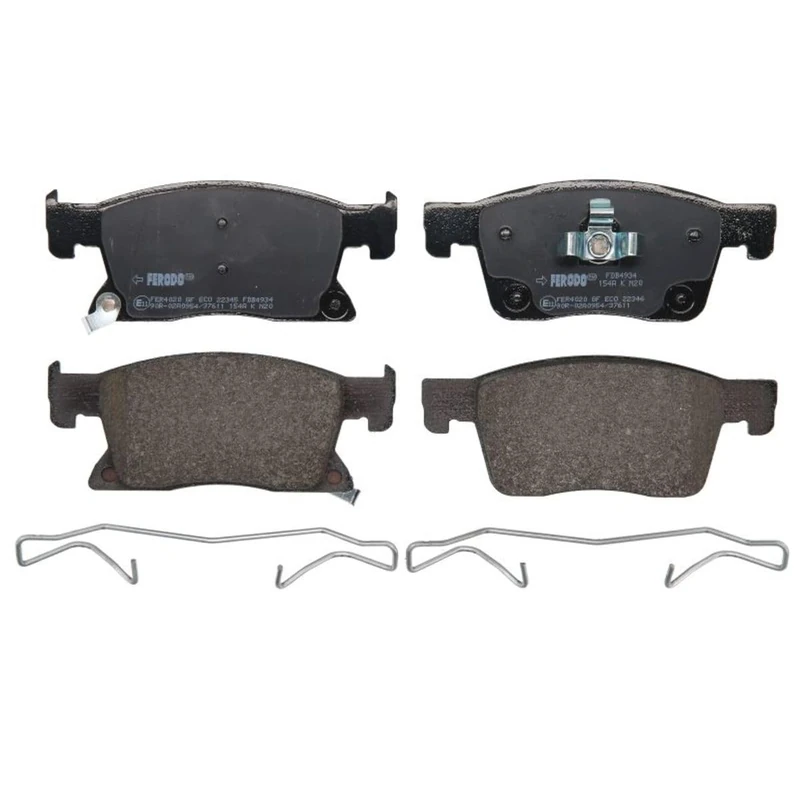FERODO BRAKE PADS | FDB4934 | FRONT | FOR OPEL ASTRA K 2015-2022 | OE-MATCHING QUALITY | ECO-FRICTION FUSE+ TECHNOLOGY - Image 1