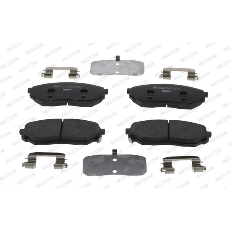 FERODO BRAKE PADS | FDB4983 | FRONT | FOR HYUNDAI SANTA FE IV 2018- | OE-MATCHING QUALITY | ECO-FRICTION FUSE+ TECHNOLOGY