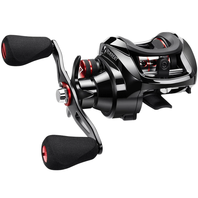 Piscifun Torrent Baitcasting Reel 18LB Carbon Fiber Drag Baitcasters Unequaled Affordable High-tech Innovation Baitcast Fishing Reels