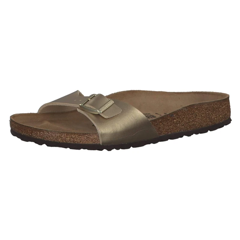Birkenstock 1016107 Madrid gold, Birko Flor Women Gold UK 7.5 - Image 1