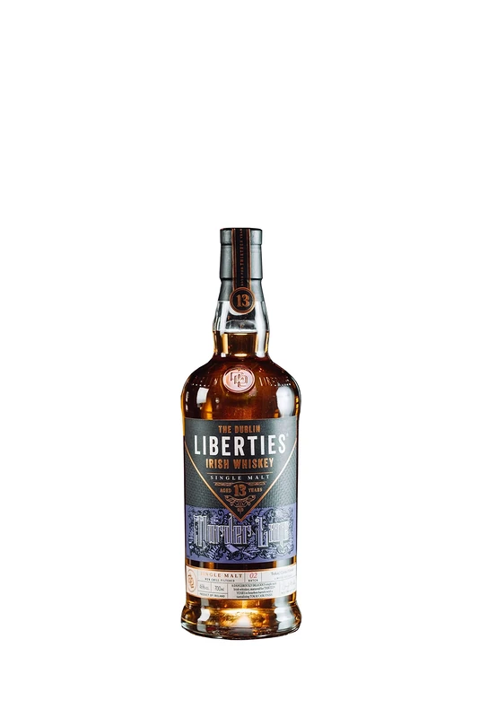 The Dublin Liberties 13 Year Old Single Malt Irish Whiskey - Murder Lane, 70 Cl - Image 1