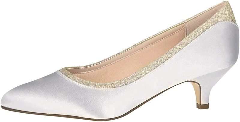 Rainbow Club Womens Jara Pump, Ivory, 5 UK Wide