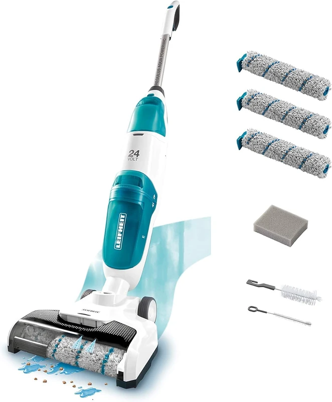 Leifheit Regulus Aqua 2-in-1 Cordless Vacuum and Floor Washer