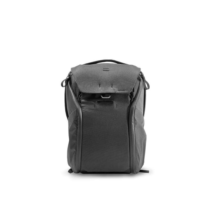 Peak Design Everyday Backpack 20L, Black, MagLatch Top, Dual Side Access, FlexFold Dividers, Fits 15" Laptop, For Camera Carry, Daily Commutes or Travel, Versatile Backpack for Men and Women