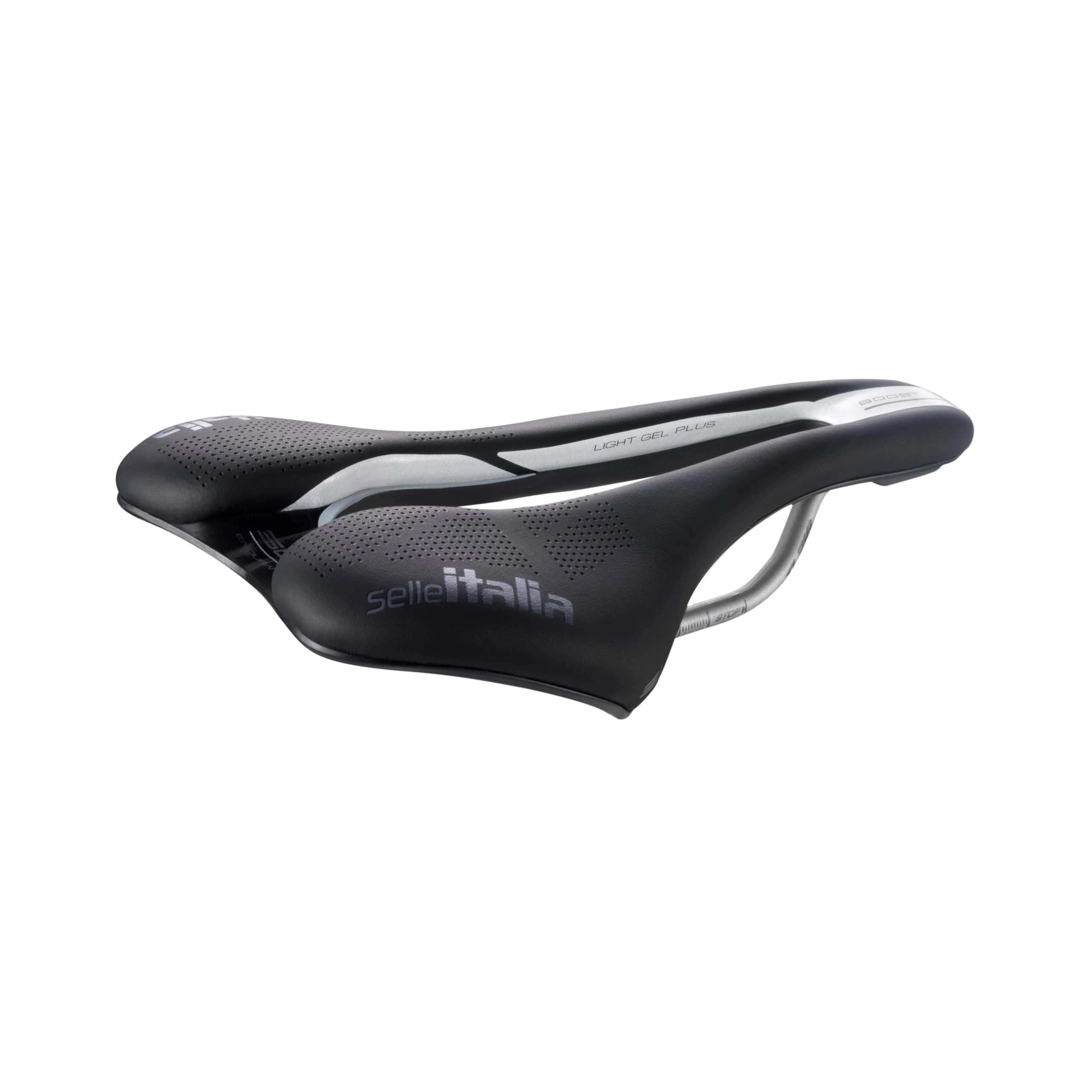 Selle Italia SLR Boost Endurance Ti316 Superflow Saddle: Black, S3, SI510739