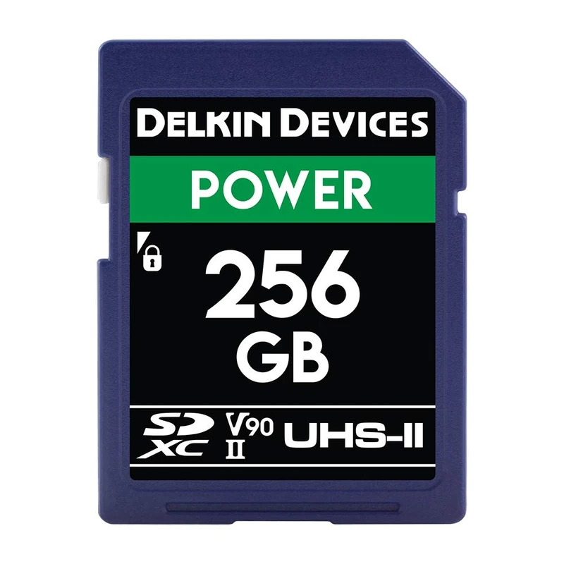 Delkin Devices 256GB POWER SDXC UHS-II (V90) Memory Card (DDSDG2000256)