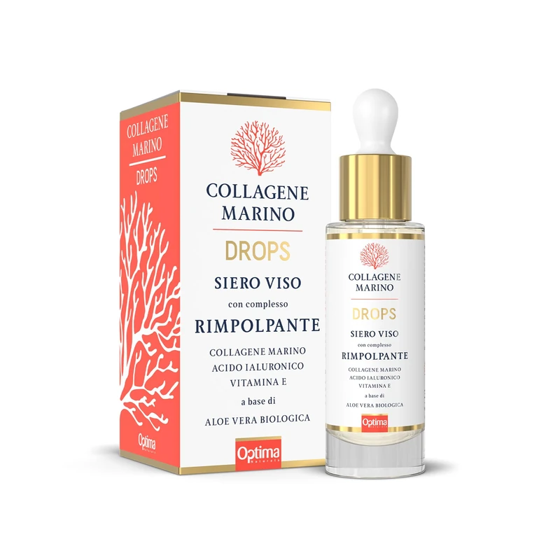 Optima Naturals Marine Collagen Drops Face Serum