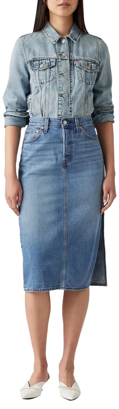 Levi's Women's Original Trucker Denim jacket, All Mine, L