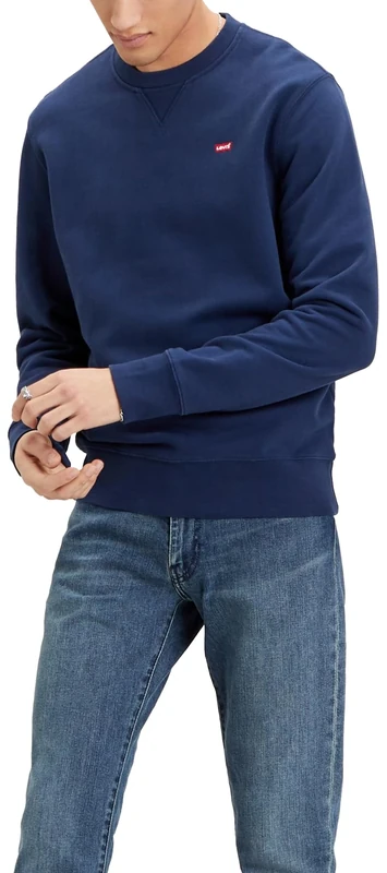 Levi's Men's Crew Sweatshirt Blue XXL