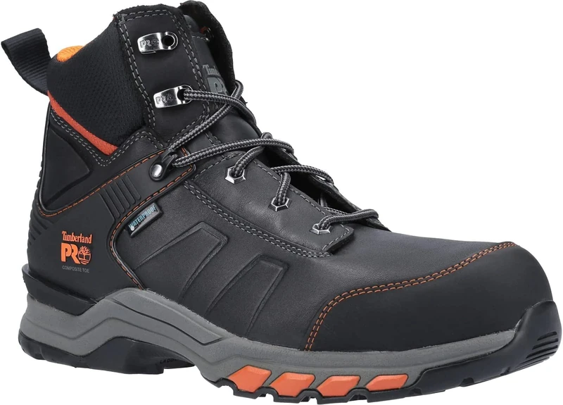Timberland PRO Men's 6 in Hypercharge Nt Fp S3 Fire and Safety Shoe, Orange, 11.5 UK
