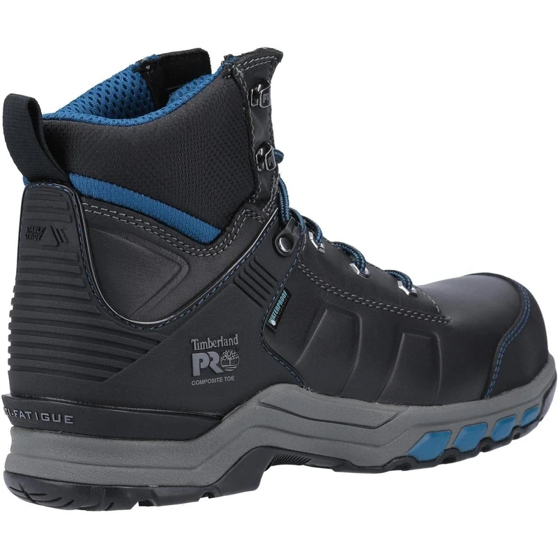Timberland PRO Men's 6 in Hypercharge NT FP S3 Fire and Safety Shoe, Black, 7 UK - Image 1