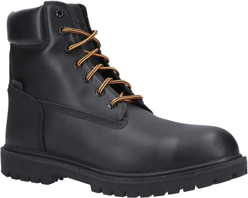 Timberland PRO Men's 6 in Iconic Work Boot S3 Fire and Safety Shoe, Black, 7 UK - Image 1