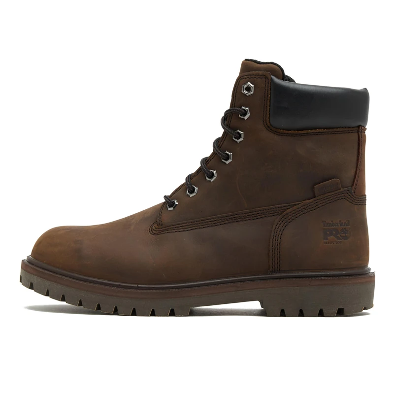 Timberland PRO Men's 6 in Iconic Work Boot S3 Fire and Safety Shoe, Brown, 7 UK