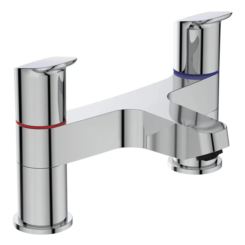 Ideal Standard Ceraflex Dual Control Bath Tap Filler, B1824AA, Chrome