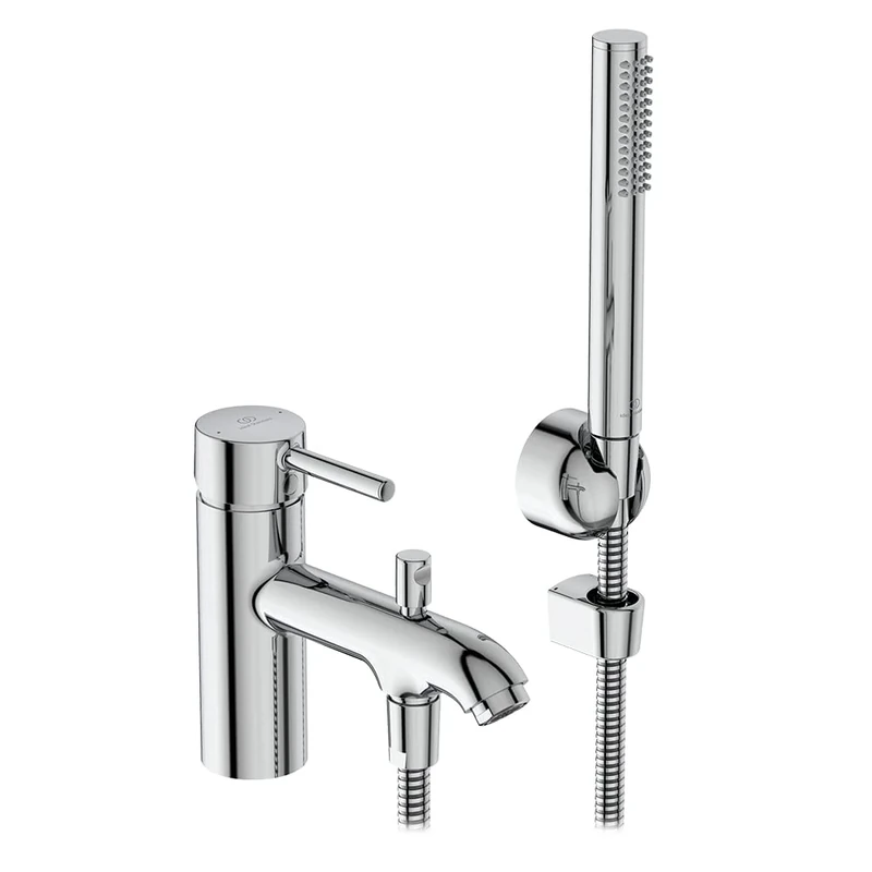 Ideal Standard Ceraline Single Lever Bath Shower Mixer Tap, BC191AA Chrome