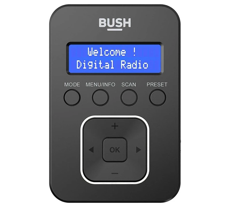 Bush Personal DAB Radio - Black