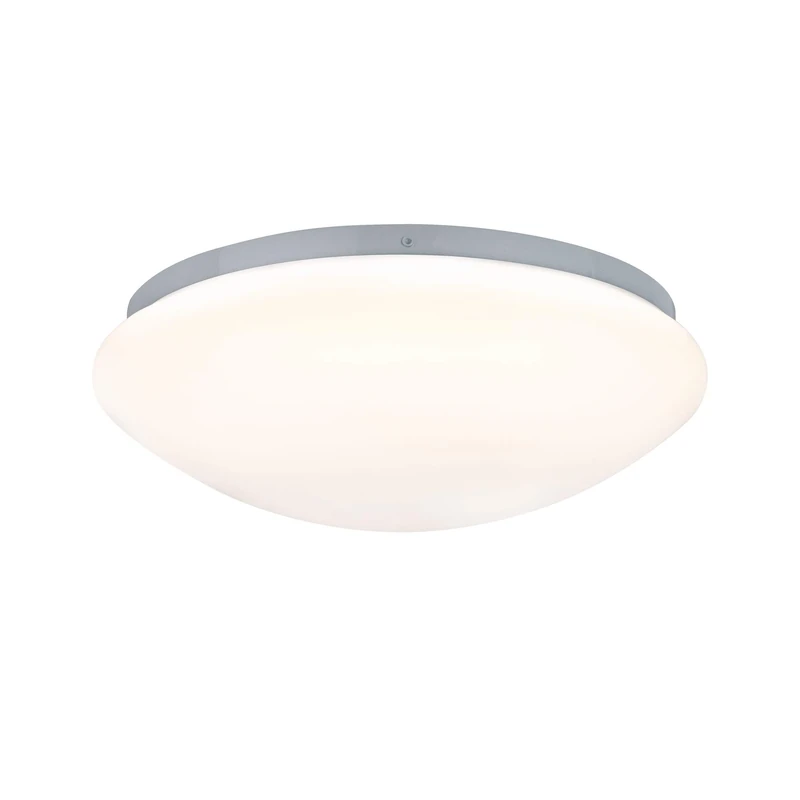 Paulmann 70981 Leonis LED Ceiling luminaire Round incl. 1x10-watt IP44 Bathroom lamp White Living Room lamp Plastic Hallway lamp 3000 K