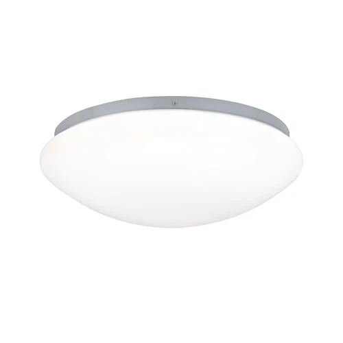 Paulmann 70980 Leonis LED Ceiling luminaire Round incl. 1x10-watt IP44 Bathroom lamp White Living Room lamp Plastic Hallway lamp 4000 K
