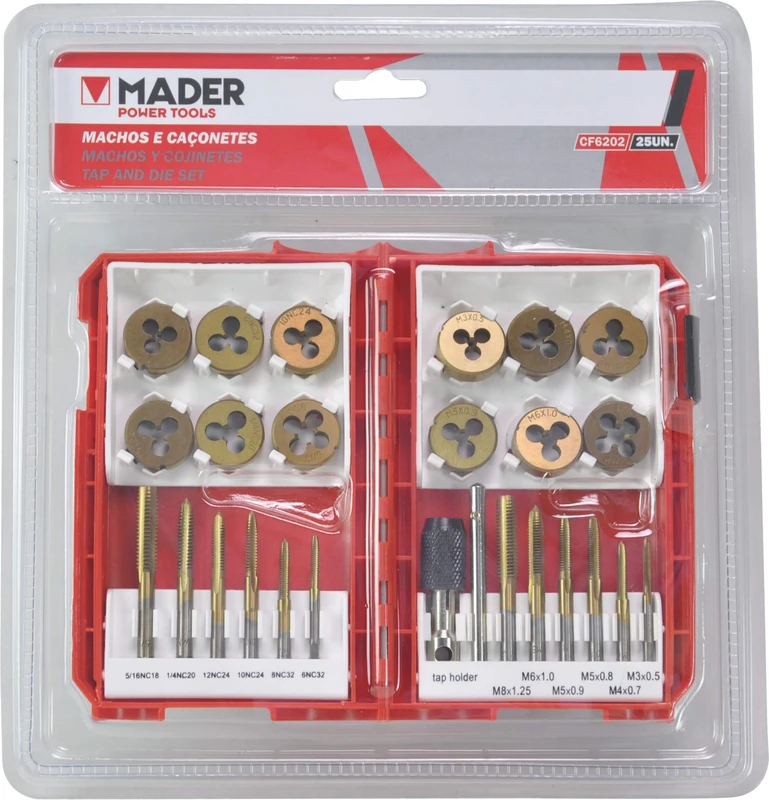 Mader Power Tools 63076 Tap and Bearing 25Un-63706 - Image 1