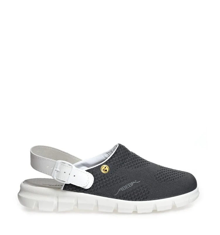 ABEBA Dynamic ESD Clog OB, A, E, FO, SRC Anthracite, Size 41 (UK 7) 37328