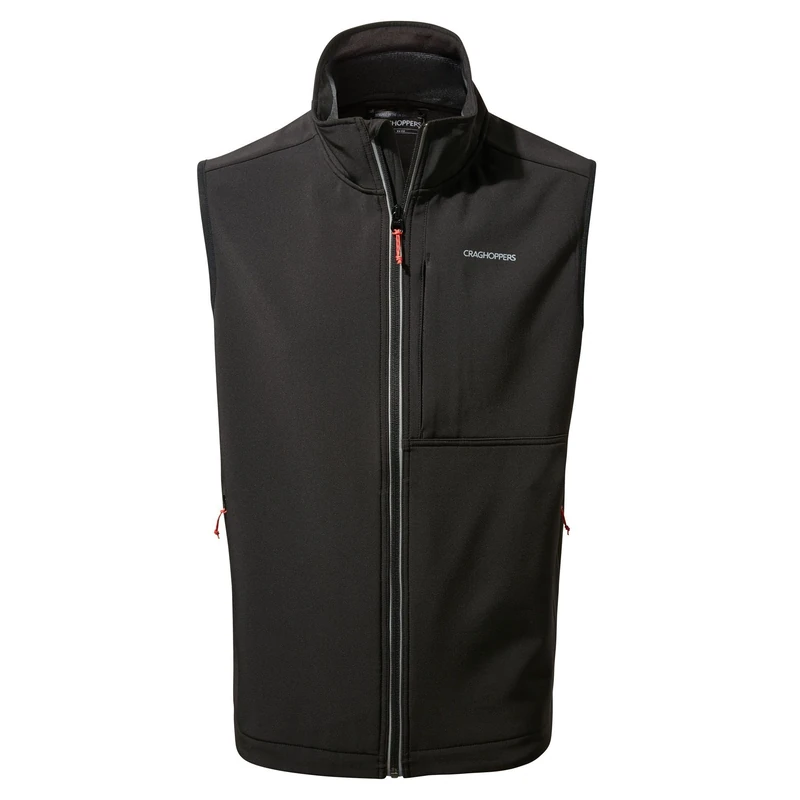 Craghoppers Mens Altis Vest Sleeveless High Neck Black XL
