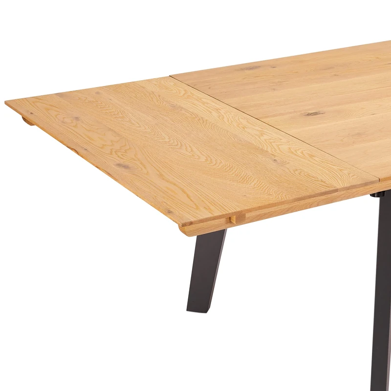 Furnhouse Brown Extension Table Leaf Board Desk Sentosa, Solid Oak, 100x50x5 cm