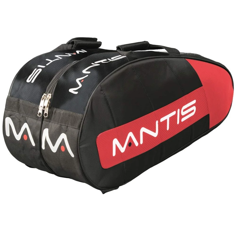 Mantis Pro Series 6 Racket Thermo - Black & Red