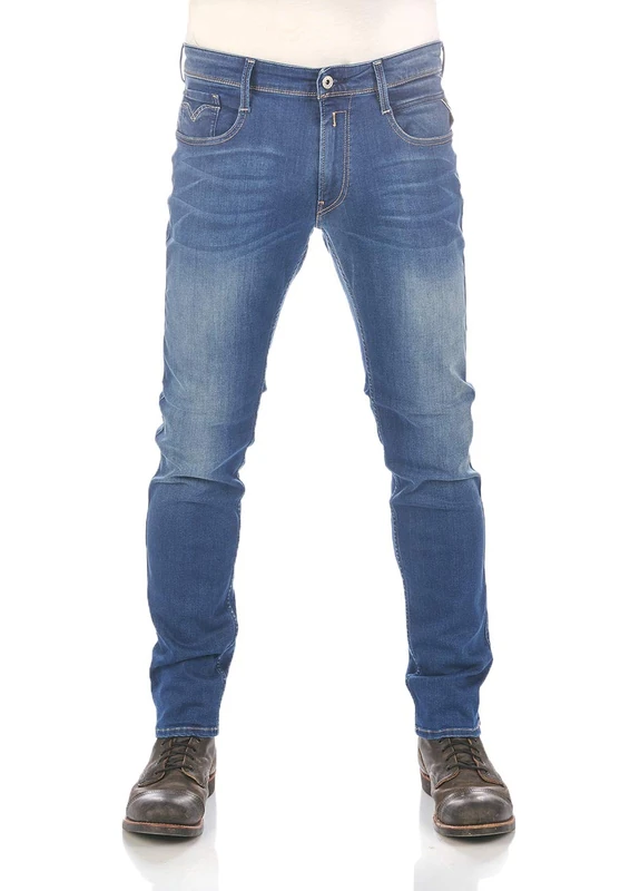 REPLAY Men's Anbass Jeans Not Applicable, Blue Denim, 36/34