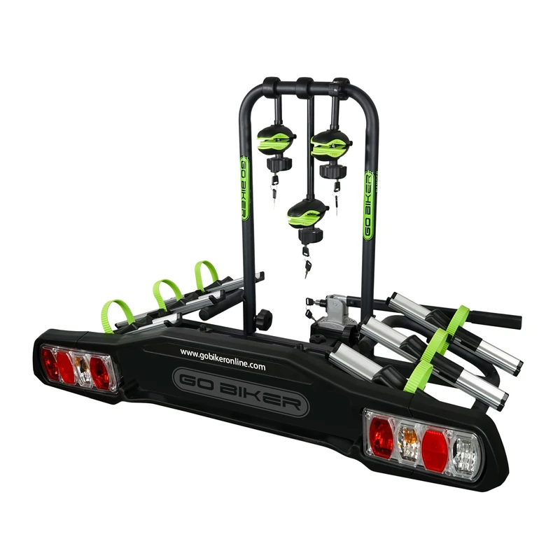 GO BIKER 3 Bike Carrier for Three Bikes