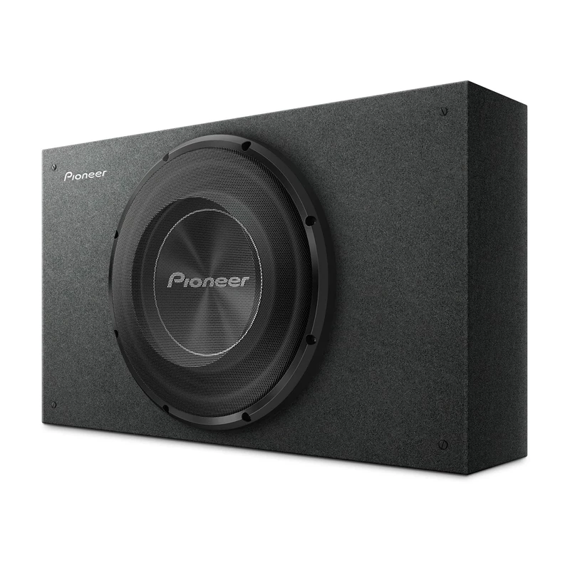 Pioneer TS-A3000LB Passive Subwoofer, Powerful Enclosure Subwoofer with 1500W Maximum Power, 30 cm, IMPP Membrane, Black, Continuous Output 400 W