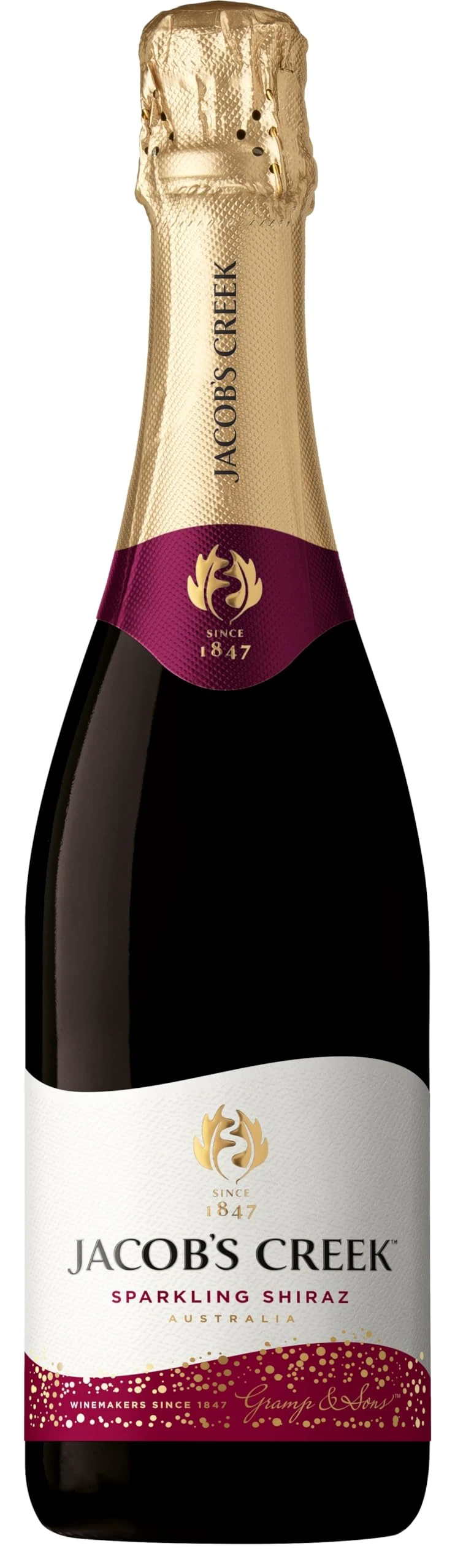 Jacobs Creek Sparkling Shiraz Non Vintage, 75 cl