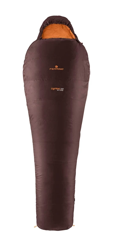 Ferrino Lightec SM 1100 g Sleeping Bag,Brown,L